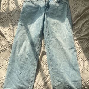 Old Navy Women's Relaxed Light Blue Jeans